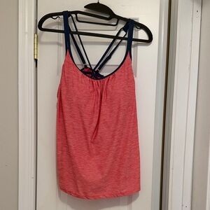 Pink and Blue Tankini